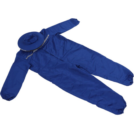 Unisex blauer Gummi-Imkeranzug für den Außenbereich