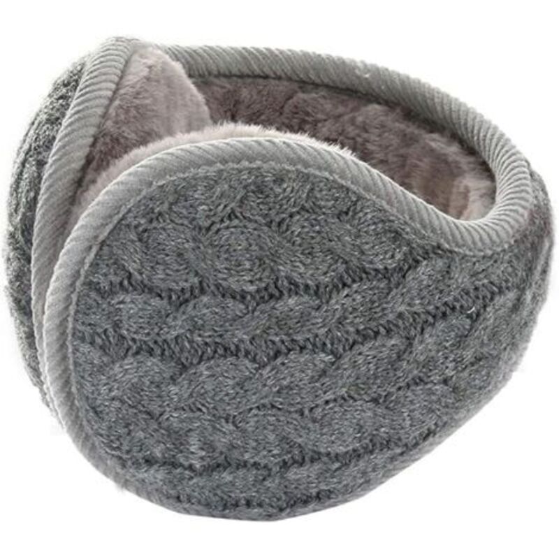 Unisex Ear Muffs - Foldable Ear Muffs, Warm Ear Muffs Winter Fleece Ear Muffs Hearing Protection