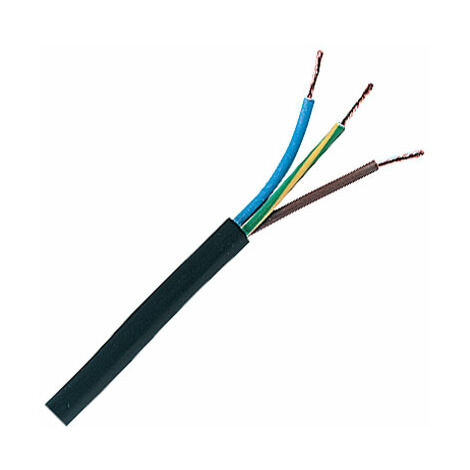 Electrical Building Materials Supplies 100m 2 5mm 25amp 31y Black 3 Core Flexible Flex Mains Wire Cable 1m Electrical Wire