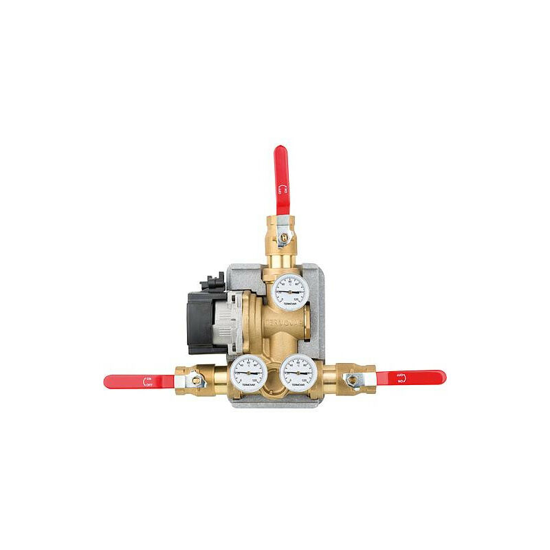 Unité de charge Termovar avec pompe Grundfos upm 3-70 laiton DN25(1'), 55°C