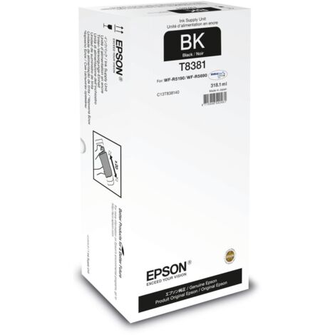 Unit� di Ricambio Inchiostro Nero XL per la Serie EPSON WorkForce Pro WF-R5xxx (C13T838140)