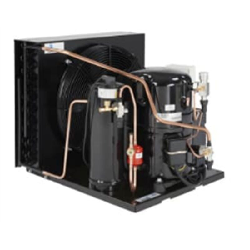 Unité hermétique condensée par air tecumseh tfh t 4524zhr trifasic calderine 400v 2cv haute température 43,3 cm3