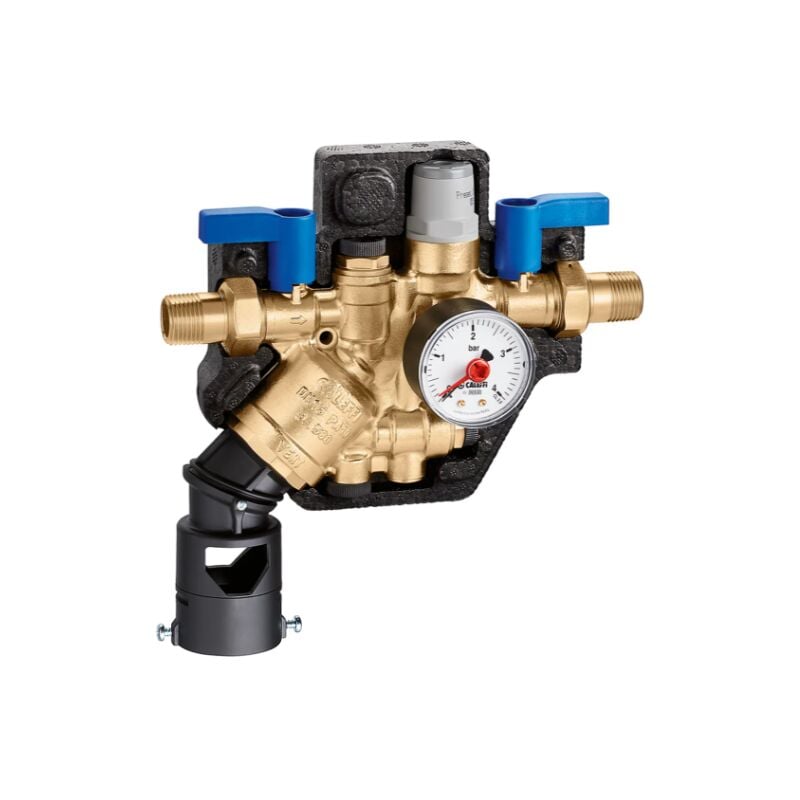 Unité de chargement automatique compacte avec disconnecteur, vannes et filtre Caleffi 580011 1/2"