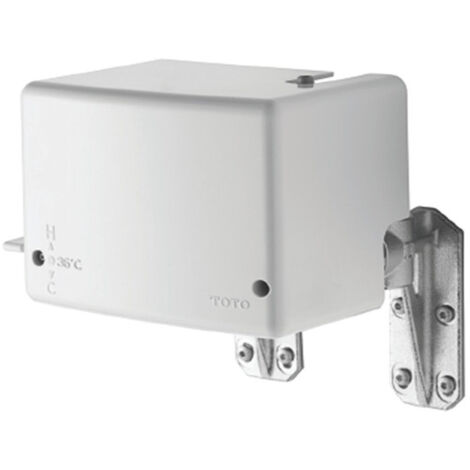 Unité de contrôle COMMERCIAL eau chaude pour robinetterie automatique chrome / blanc TOTO