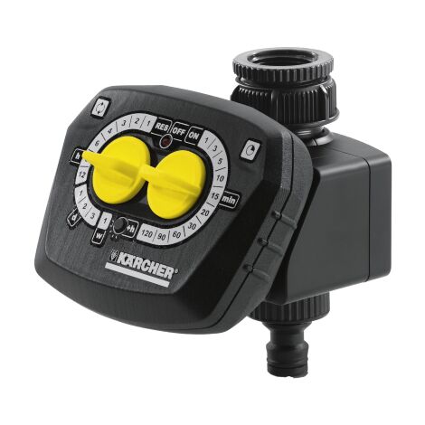 Unite' de controle Karcher 26451740 Mod.WT4 pour arrosage automatique utiliser avec des robinets a' piles de 1" et 3/4" pour l'irrigation du jardin