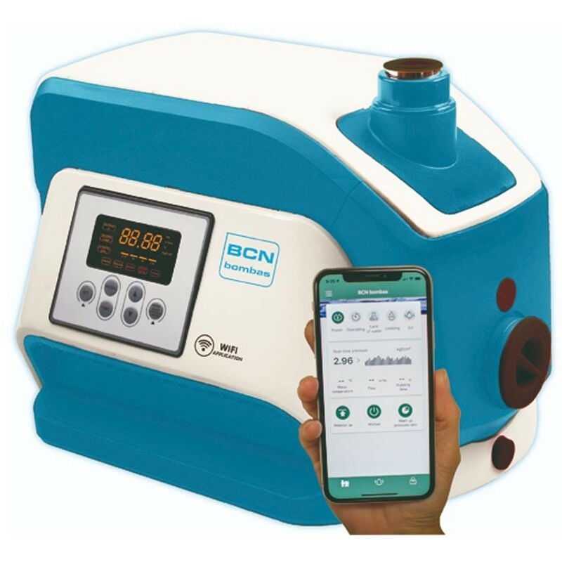 Unité de pression compacte intelligente Wifi Variable Frequency Drive - 1 HP - Bcn