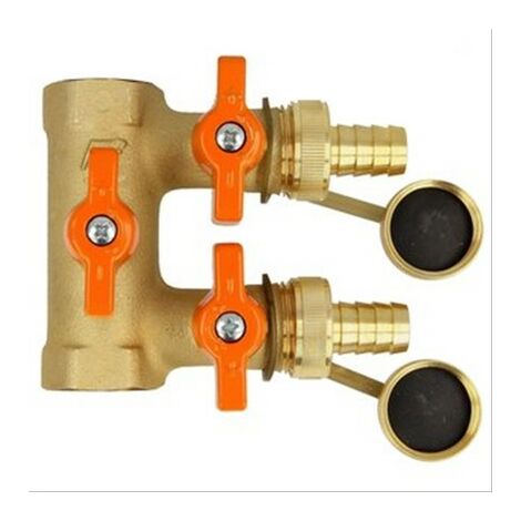 Unité de rinçage et remplissage Ø25 pour tuyau Cu 22mm, FF1