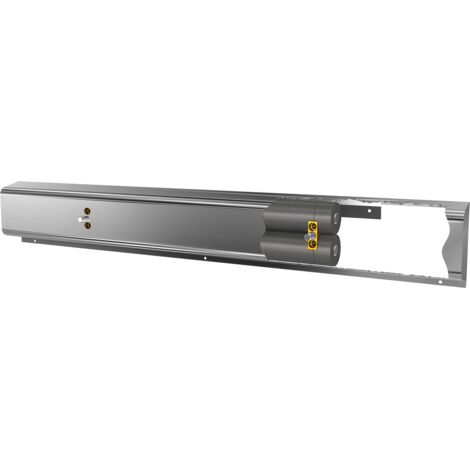 Unité de robinetterie KWC AR, version Edst., montage mural, 6 stations de lavage, 4200 mm, arrivée d'eau en hauteur