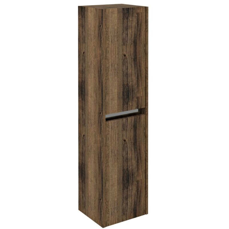 Unité de stockage nirona 35x140x30cm, porte 2x, gauche/droite, bois de collage en chêne