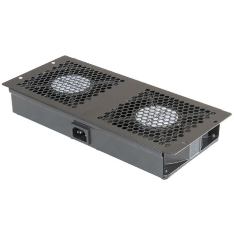 Unité de ventilation 2 ventilateurs pour baies 600mm Rka0050
