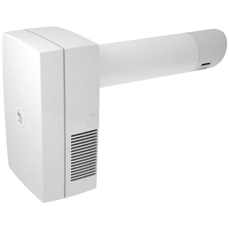 Unité de ventilation à récupération de chaleur 100mm – Débit 27/53m³/h – Pour murs jusqu'à 400mm – Double filtre amovible – Elicent