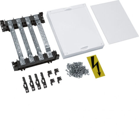 Unité équipement avec jeu de barres tétra univers cu 25x6mm 400A 1 travée h300mm (UE21D3)