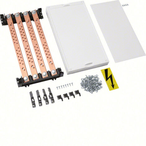 Unité équipement jeu de barres tétra univers cu 25x10mm 630A 1 travée h400mm (UE31D6)