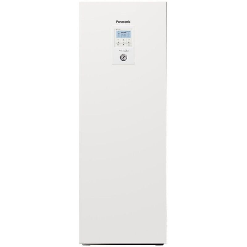 Panasonic - Unité Intérieure Module Hydraulique de Pompe à Chaleur 3 à 9kW Aquarea Ballon ecs 185L - WH-ADC0309J3E5C