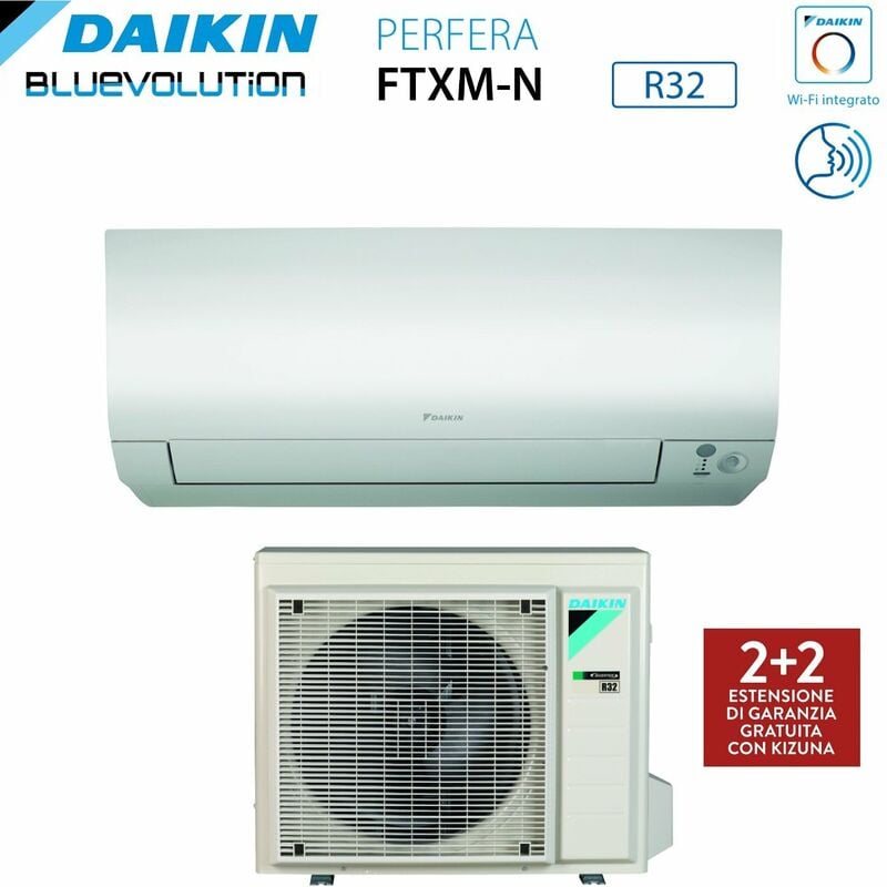 Climatiseur Daikin bluevolution inverter perfera 18000 btu ftxm50n r-32 classe a++ wi-fi intégré - garantie europèenne