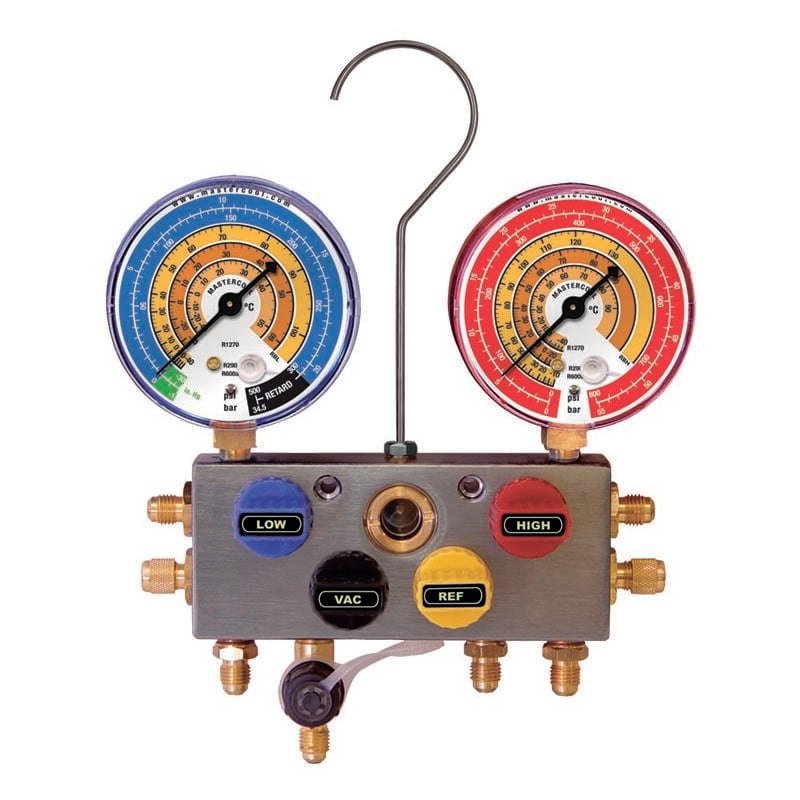 Unité manométrique analogique à 4 voies - Idrhaus