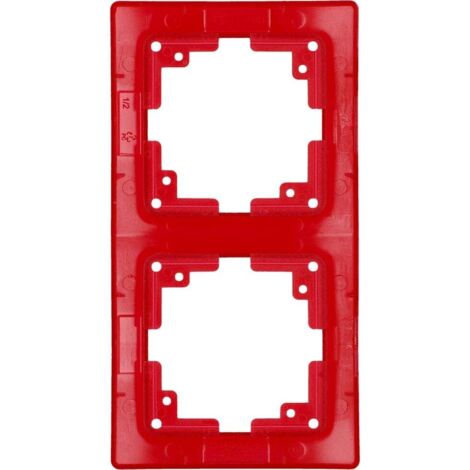 Unitec Abdeckrahmen 3f Monaco S206 rot Rahmen Blende