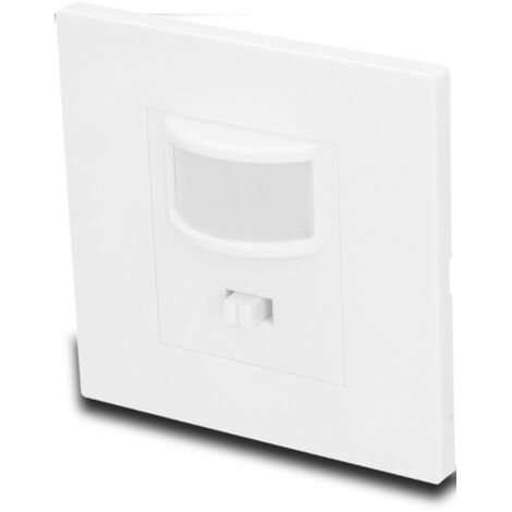 Unitec Bewegungsmelder weiss Unterputz für bis zu 800 Watt, 160 Grad, IP20 Sensoren & Bewegungsmelder