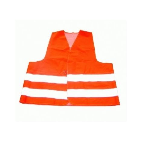 UNITEC GILET DE SÉCURITÉ POLYESTER DIN EN 471 ORANGE 73762
