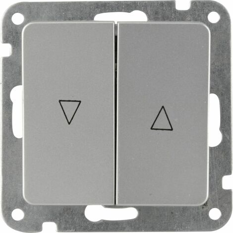 Unitec Jalousie-Taster LeMans Serie 603 silber Schalter