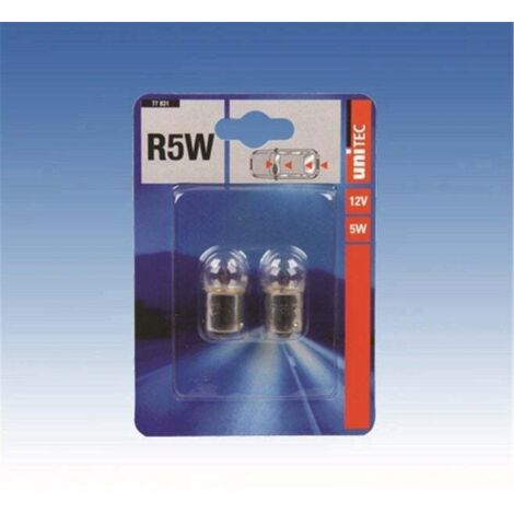 Unitec R5W Kugellampe Standard 12 V 5 W Glühlampe