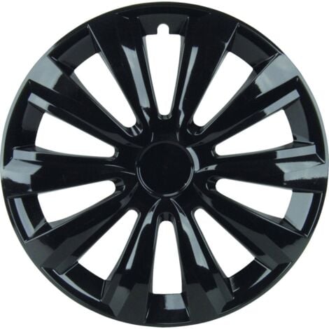 CARTREND Unitec Radzierblende Delta 38 cm (15 Zoll) schwarz 1 stück