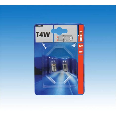 Unitec Standlicht T4W 12V 4W Beleuchtung