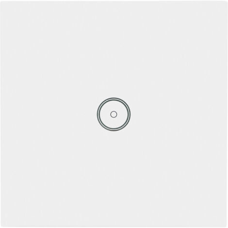 Unitec WIFI Touch Schalter weiß Glasoptik steuerbar per Tuya-App Dimmschalter