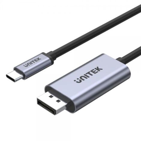 Unitek Adattatore USB-C na DP 1.2 4K@60Hz Kabel 1.8 m