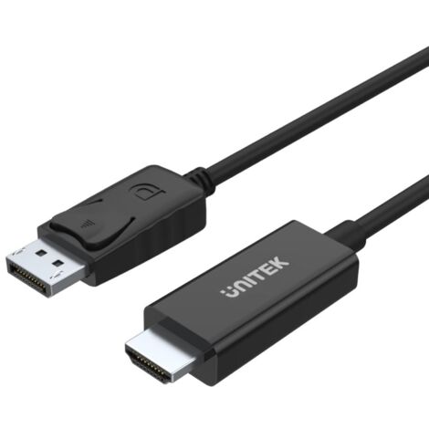 Unitek - Câble Displayport vers hdmi 1.8m, y-5118ca