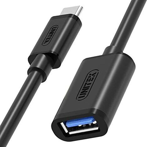 Unitek - Cavo USB Type-c a USB AF, y-c476bk