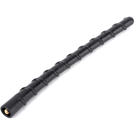 Universal 18 cm/7,1 in Auto Schwarz FM Radio AM Helical Antenne Antenne Stab Mast Fit für KIA Rio 2