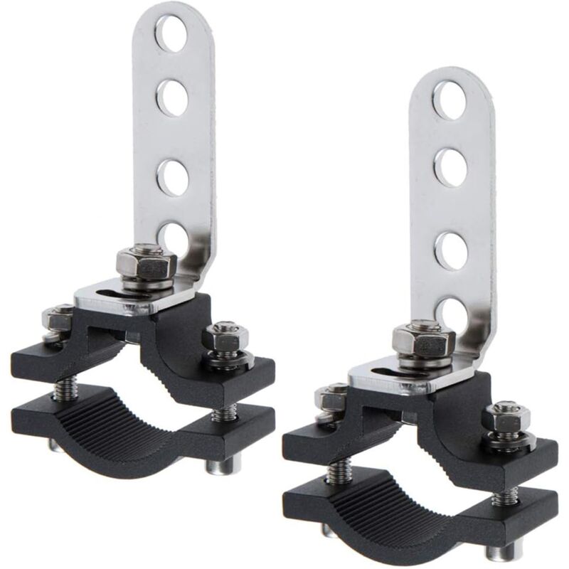 Support de montage universel pour phare de travail 22-32 mm, support de phare de moto, supports de montage pour lampe de fourche avant (2 pièces)