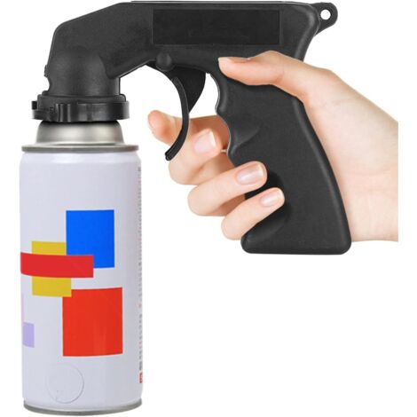 Universal Aerosol Paint Spray Gun Handle with Collar Car Maintenance Repair Tool