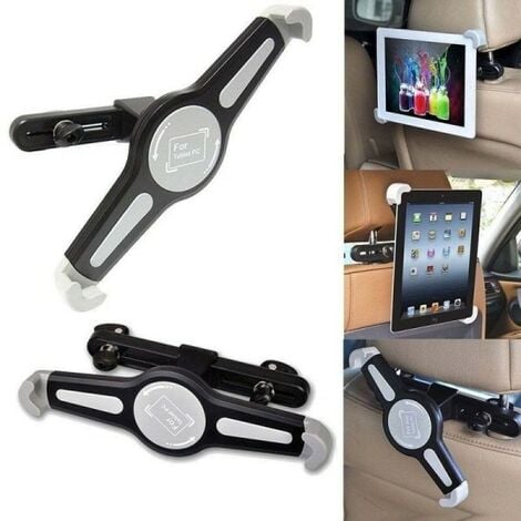 SAWAKE Multifunktionale teleskopische ausziehbare  Doppel-Handy-Tablet-Halterung für Autohalterung, Kopfstütze Manta