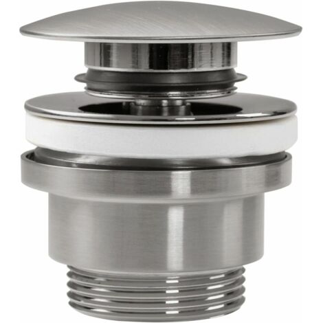 Universal Basin Click-Clack Plug REA Brush Nickel