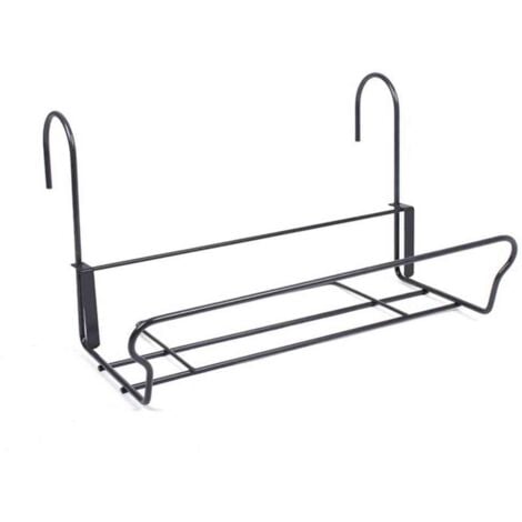 JARDIFER Universal-Blumenkastenhalter grau 41,5 x 17 cm