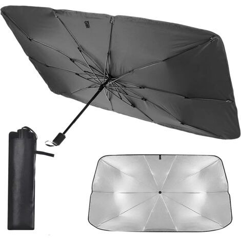 Universal Car Sun Visor Front Windshield UV Protection Insulation Folding Umbrella for Most Models
