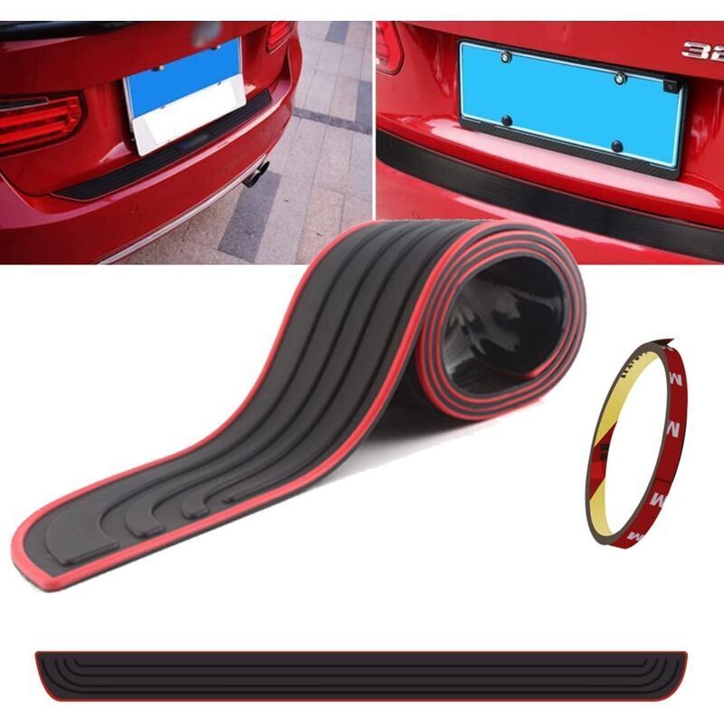 Universal Car Trunk Rear Bumper Edge Protector Anti-Scratch Door Edge Protector Rear Bumper Protector for Car, SUV, Truck