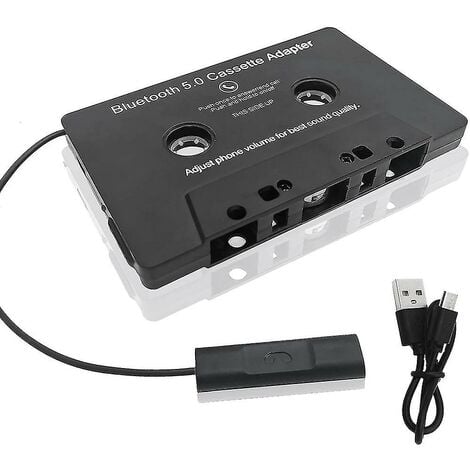 CREA Universal Cassette Bluetooth 5.0 Adapter Converter Car Tape For Aux Stereo Music Adapter Cassette