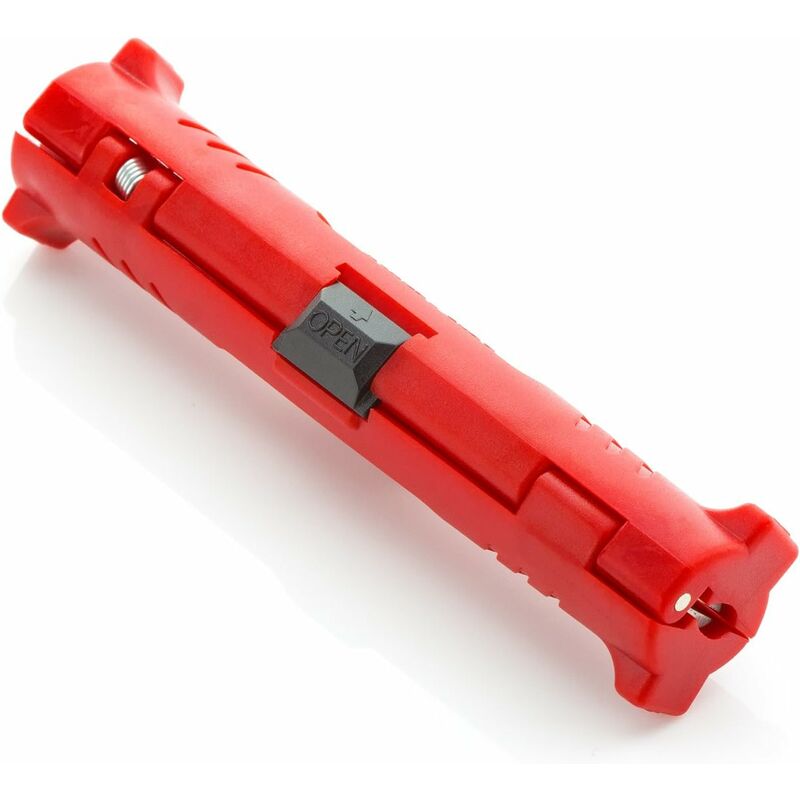 Universal Coaxial Cable Stripper for Any Sat Cable Antenna Cable Antenna Cable Tool Red 1 Piece