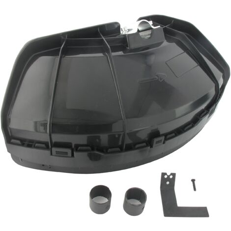 Universal, custodia protettiva per decespugliatore a filo di nylon, universale, con lama tagliafilo, colore: nero