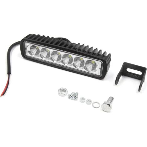 Universal DC 12V 18W weißes Licht 6 LED Tagfahrlicht Lampe für Auto (ef052 06448 930fc 18081 75ceb 05301