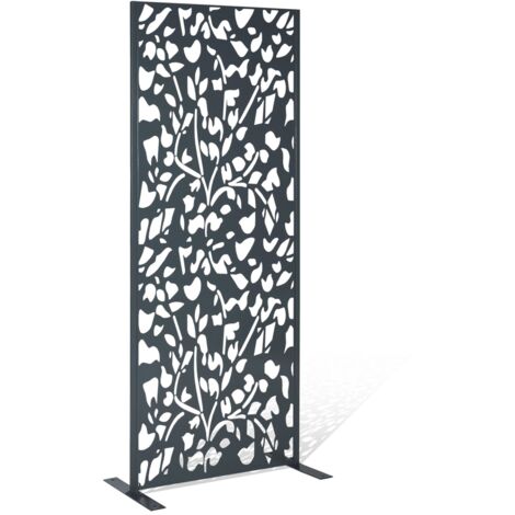 Universal-Dekorationspaneel 150 x 50 CM FLOWER grau