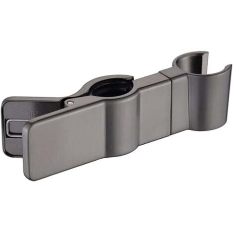 Universal-Duschkopfhalter, verstellbarer Duschkopfhalter, 20–25 mm Durchmesser (grau)