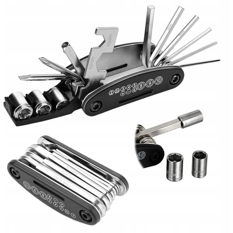 Multitool FahrradwerkzeugschlÜSselsatz 16in1