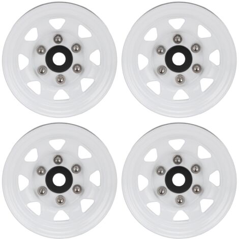 Universal-Felgen (1,55 Zoll) für RC-Fahrzeuge Axial AX90069 – Weiß
