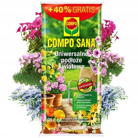 Universal-Gartenerde für Blumen 35 l