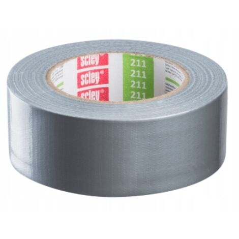 Universal-Gewebe-Montageband 48 mm x 50 m grau