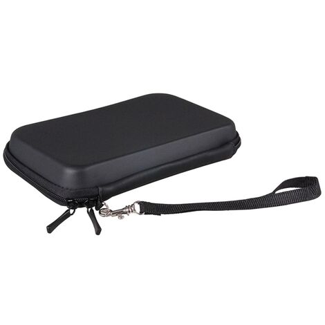 Universal Hardcase Schwarz für Navi bis 6"